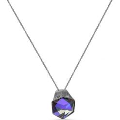 RABAT Naszyjnik - srebro 925, Swarovski. Szare naszyjniki męskie W.KRUK, srebrne. W wyprzedaży za 359,00 zł.
