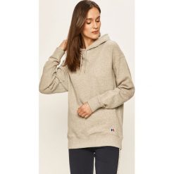 Russell Athletic - Bluza. Czarne bluzy damskie Russell Athletic, s, bez wzorów, z bawełny, bez rękawów, z kapturem. W wyprzedaży za 239,90 zł.