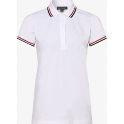 Franco Callegari - Damska koszulka polo, biały. Białe koszulki damskie polo Franco Callegari, bez wzorów, bez rękawów. Za 109,95 zł.