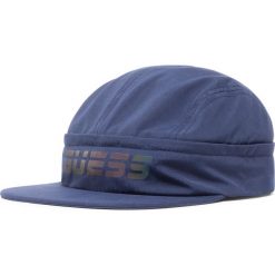 Czapka z daszkiem GUESS - U0BZ00 WDJB0 D780. Niebieskie czapki damskie Guess, z aplikacjami, z poliesteru. Za 169,00 zł.
