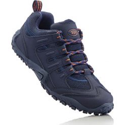 Buty trekkingowe bonprix ciemnoniebiesko-pomarańczowy. Pomarańczowe buty sportowe damskie marki bonprix. Za 89,99 zł.