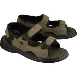 JOSEF SEIBEL 10236 751 781 Fanklyn asphalt-kombi, sandały męskie. Sandały męskie Josef Seibel, ze skóry, na rzepy. Za 239,90 zł.