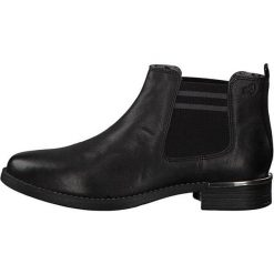 S.Oliver Damskie botki Black 5-5-25335-33 -001 (rozmiar 37). Czarne botki damskie S.Oliver, na wysokim obcasie, bez zapięcia. Za 301,00 zł.