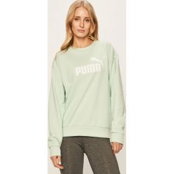 Puma - Bluza. Różowe bluzy damskie Puma, s, z nadrukiem, z elastanu, bez rękawów, bez kaptura. Za 199,90 zł.