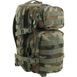 Brandit US Cooper Medium Plecak kamuflaż Woodland. Szare plecaki męskie marki Brandit, w paski. Za 121,90 zł.
