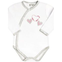 Nini Dziewczęce Body 56 Biały. Białe body niemowlęce marki Nini. Za 33,00 zł.