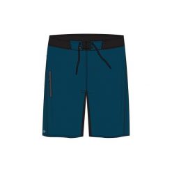 Spodenki surfing długie BS 500L. Niebieskie koszulki męskie OLAIAN, l, bez wzorów, z poliesteru, sportowe, na fitness i siłownię. Za 79,99 zł.