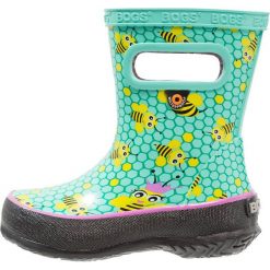 Buty zimowe damskie: Bogs SKIPPER BEES Kalosze turquoise/multicolor