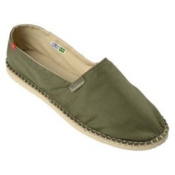 Havaianas - Espadryle. Zielone espadryle męskie Havaianas, bez wzorów, z gumy. W wyprzedaży za 79,90 zł.