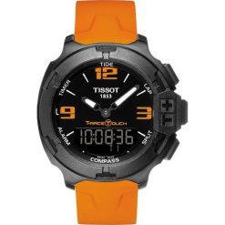 PROMOCJA ZEGAREK TISSOT TOUCH COLLECTION T081.420.97.057.02. Czarne zegarki męskie marki TISSOT. W wyprzedaży za 1804,00 zł.