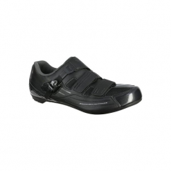 Buty na rower szosowy RP3. Czarne bez kategorii marki Shimano, ze skóry, na klamry, rowerowe. Za 319,99 zł.
