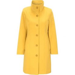 Cellbes Dopasowany płaszcz ze stójką żółty female żółty 46/48. Żółte kurtki damskie Cellbes, na jesień, bez wzorów, eleganckie. Za 364,00 zł.