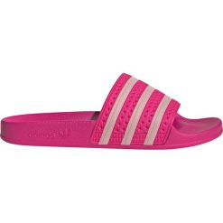 Adidas Originals Adilette Kapcie Różowy. Różowe kapcie damskie adidas Originals, z materiału. Za 154,95 zł.