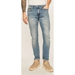 Calvin Klein Jeans - Jeansy CKJ 058. Niebieskie jeansy męskie Calvin Klein Jeans, bez wzorów. Za 449,90 zł.