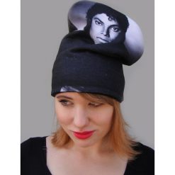 Czapka #michael jackson. Szare czapki zimowe damskie marki Pakamera, z dzianiny. Za 93,00 zł.