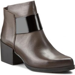 Botki damskie lity: Botki SIMEN - 8967 Sandro 1805/L. Czarny