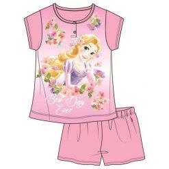Disney By Arnetta Piżama Dziewczęca Locika 104 Jasnoróżowa. Różowe piżamy dziewczęce Disney By Arnetta, z nadrukiem, bez rękawów. Za 45,00 zł.