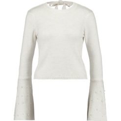Swetry klasyczne damskie: Miss Selfridge FLUTESLEEVE Sweter cream