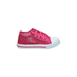 Buty Dziecko Katini KFY12586. Różowe trampki dziewczęce Katini, bez wzorów, bez zapięcia. Za 130,25 zł.