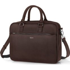 Torba na laptop Solier S34 Longford ciemny brąz - ciemny brąz. Torby na laptopa Solier, w paski. Za 199,99 zł.