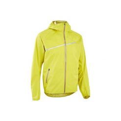 Kurtka wodoodporna do biegania TRAIL męska. Zielone kurtki sportowe męskie EVADICT, m, bez wzorów, z poliesteru, bez kaptura, do biegania. Za 249,99 zł.
