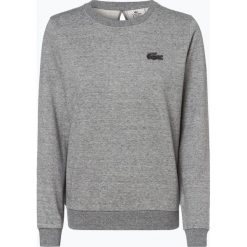 Lacoste - Damska bluza nierozpinana, szary. Szare bluzy damskie Lacoste, bez wzorów, bez rękawów, bez kaptura. Za 349,95 zł.