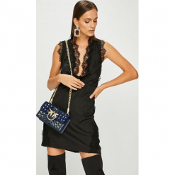 Pinko - Sukienka. Szare sukienki mini marki Pinko, na co dzień, z acetatu, casualowe, proste. Za 1399,00 zł.