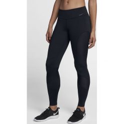 Nike - Legginsy. Czarne spodnie damskie Nike, m, bez wzorów, z elastanu. Za 269,90 zł.