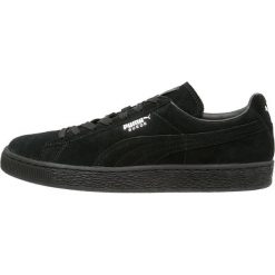 Puma SUEDE CLASSIC+ Tenisówki i Trampki black/dark shadow. Czarne trampki męskie Puma, z materiału. W wyprzedaży za 269,10 zł.