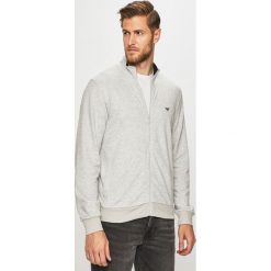 Emporio Armani - Bluza. Szare bluzy męskie Emporio Armani, m, z nadrukiem, z elastanu, z kapturem, bez rękawów, bez kaptura. W wyprzedaży za 339,90 zł.