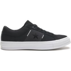 Converse One Star Flight School Tenisówki Czarny. Czarne trampki męskie Converse, bez wzorów, z materiału, retro, bez zapięcia. Za 361,95 zł.