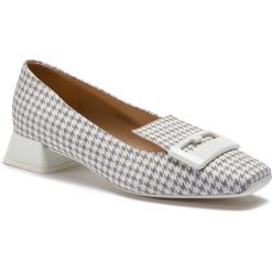 Półbuty GEOX - D Vivyanne Dal A D849MA 00007 C1010 Lt Grey. Szare półbuty damskie Geox, bez wzorów, ze skóry, bez obcasa, na płaskiej podeszwie, bez zapięcia. W wyprzedaży za 319,00 zł.