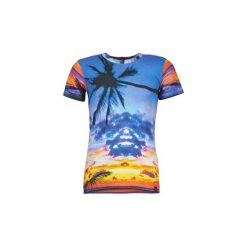 T-shirty z krótkim rękawem Eleven Paris BOACHELLA. Niebieskie t-shirty męskie marki Eleven Paris, m, bez wzorów, bez kołnierzyka, krótkie. Za 159,20 zł.