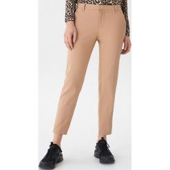 Spodnie chino - Beżowy. Brązowe chinosy damskie marki House, s. Za 89,99 zł.