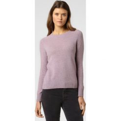 Franco Callegari - Damski sweter z wełny merino, lila. Swetry damskie Franco Callegari, m, bez wzorów, z wełny, eleganckie, bez rękawów, bez kaptura. Za 249,95 zł.