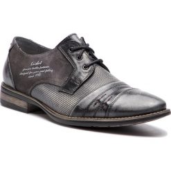 Półbuty KRISBUT - 5141-1-1 Szary. Szare buty wizytowe męskie marki Krisbut, bez wzorów, ze skóry, eleganckie, bez zapięcia. Za 299,00 zł.