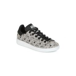Buty Dziecko adidas STAN SMITH J. Białe trampki dziewczęce Adidas, bez wzorów, bez zapięcia. Za 231,20 zł.