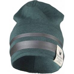 Elodie Details - Winter Beanie - Gilded Petrol 0-6 m. Szare czapeczki niemowlęce marki Elodie Details, bez wzorów. Za 123,38 zł.
