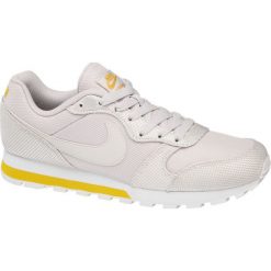 Sneakersy damskie Nike Md Runner NIKE popielate. Szare sneakersy damskie Nike, ze skóry. Za 239,90 zł.