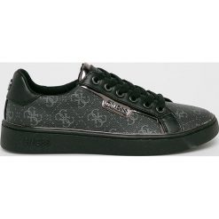 Guess Jeans - Buty. Czarne buty sportowe damskie Guess Jeans, z jeansu. W wyprzedaży za 419,90 zł.
