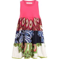 Sukienki dziewczęce z falbanami: Desigual VEST KAMPALA Sukienka z dżerseju pink