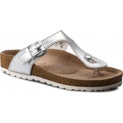 Chodaki damskie: Japonki MARCO TOZZI – 2-27400-20 Mirror Silver 980