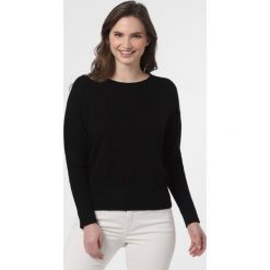 SvB Exquisit - Sweter damski z czystego kaszmiru, czarny. Czarne swetry damskie SvB Exquisit, bez wzorów, z kaszmiru, eleganckie, bez rękawów, bez kaptura. Za 899,95 zł.