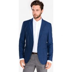 Jack & Jones Julian Marynarka Niebieski. Niebieskie płaszcze męskie Jack & Jones, xxl, bez wzorów, z bawełny, bez kaptura. Za 447,95 zł.
