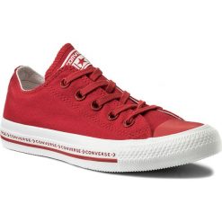 Trampki CONVERSE - Ctas Ox 159588C Enamel Red/Enamel Red/White. Czerwone trampki męskie Converse, z gumy. W wyprzedaży za 209,00 zł.
