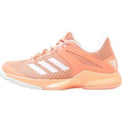 Adidas Performance ADIZERO CLUB Obuwie multicourt coral. Pomarańczowe buty sportowe damskie marki adidas Performance, z materiału, na golfa. Za 379,00 zł.