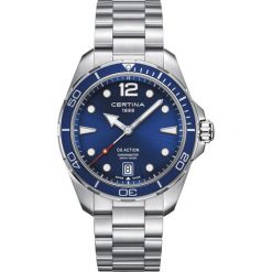 PROMOCJA ZEGAREK CERTINA DS ACTION C032.451.11.047.00. Szare zegarki męskie CERTINA, ze stali. W wyprzedaży za 1780,00 zł.