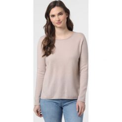 SvB Exquisit - Sweter damski z czystego kaszmiru, beżowy. Brązowe swetry damskie SvB Exquisit, bez wzorów, z kaszmiru, bez rękawów, bez kaptura. Za 699,95 zł.
