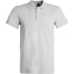 Adidas Performance ESSENTIALS BASE Koszulka polo medium grey heather. Szare koszulki sportowe męskie adidas Performance, xs, z bawełny. W wyprzedaży za 126,65 zł.