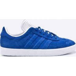 Adidas Originals - Buty Gazelle Stitch And Turn. Niebieskie buty sportowe męskie marki adidas Originals, ze skóry, na sznurówki. W wyprzedaży za 399,90 zł.
